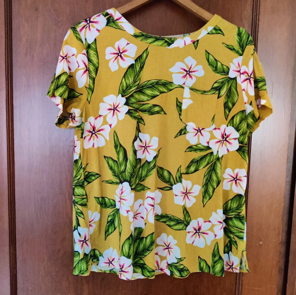 Van Heusen Linen Blend Top